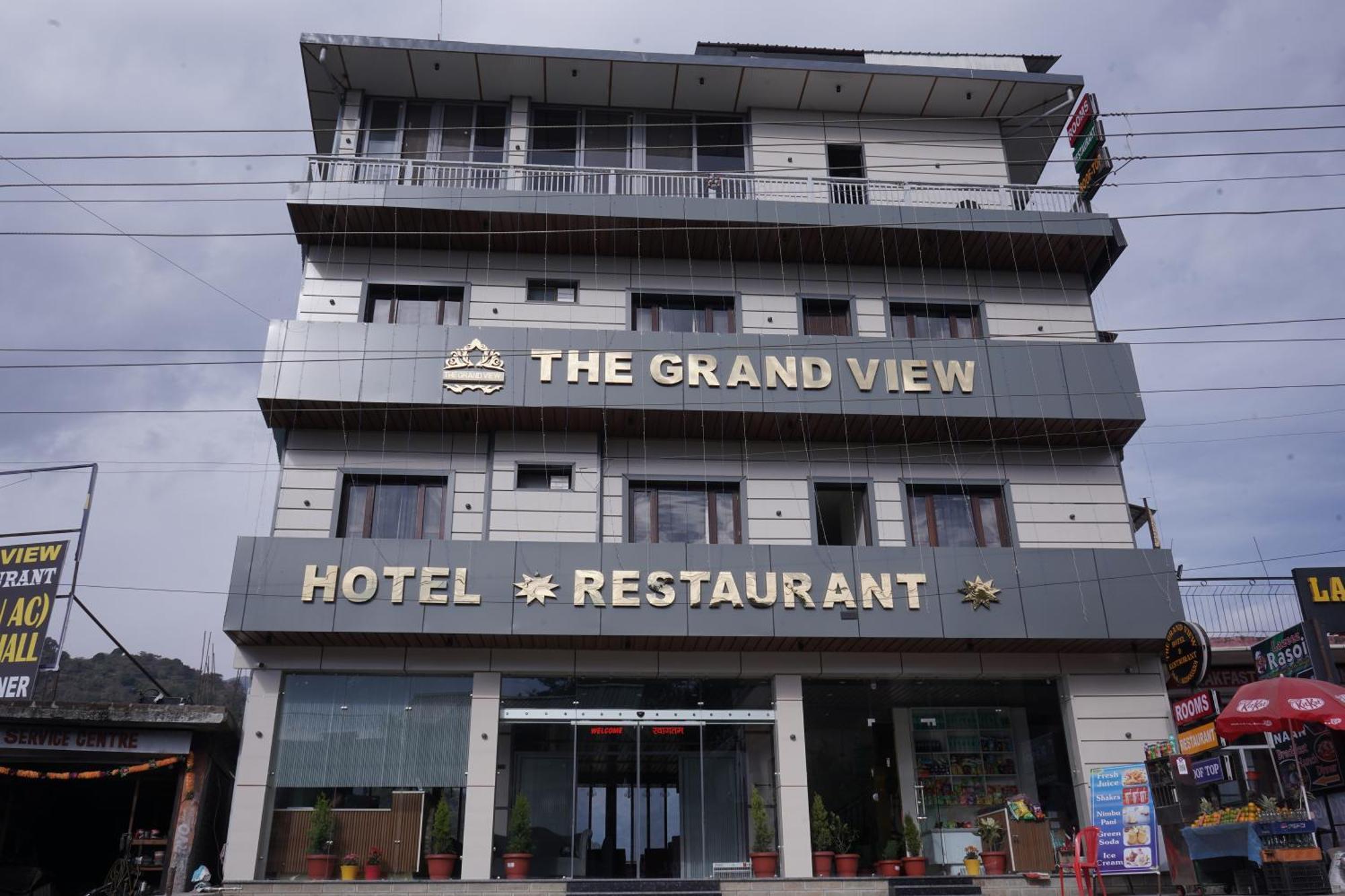 The Grand View Hotell Baijnāth Exteriör bild