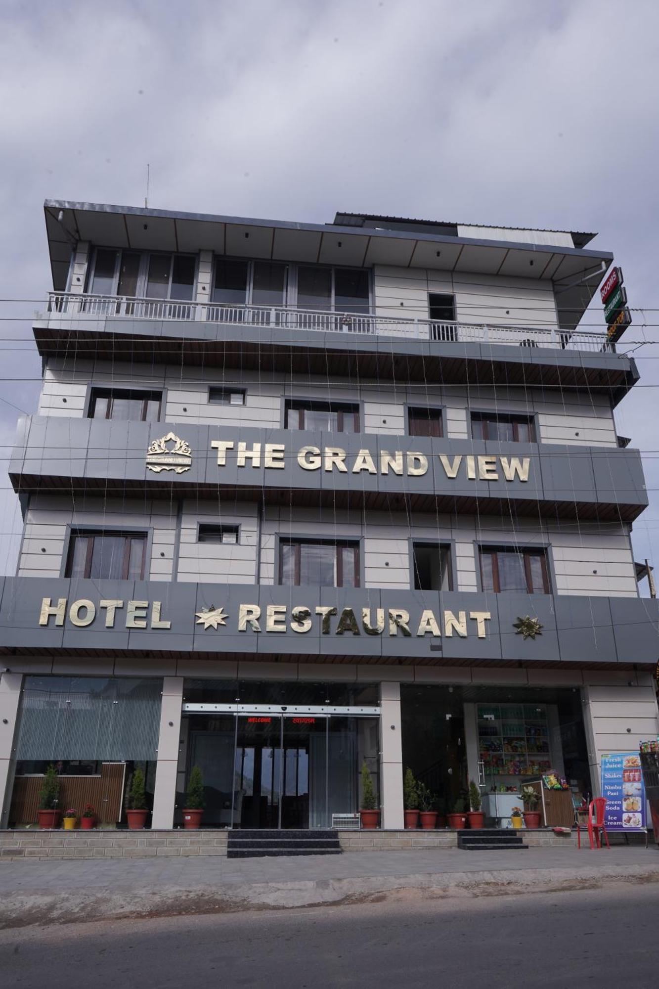 The Grand View Hotell Baijnāth Exteriör bild